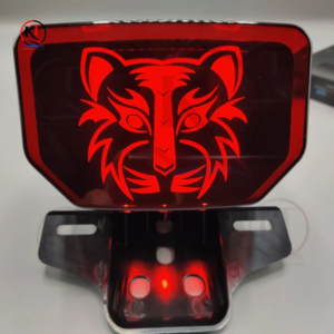 Backlight in Lion Style With Flasher For All Bike, Motorcycles