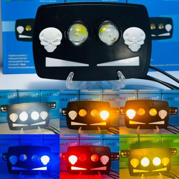 Headlight Beam skull Upgraded Model For Honda CD70 / CG125